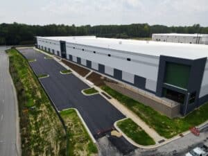 flat roof replacement work we did in North Carolina